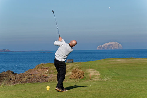 Coastal Golf Course Shot